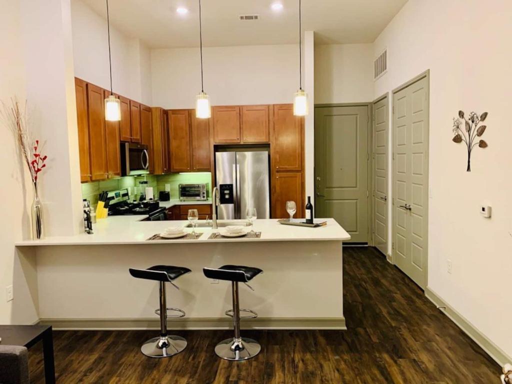 Downtown Apt Free Parking - Pool - Gym - Fully Kitchen Houston Eksteriør bilde
